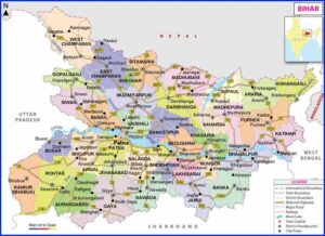 Bihar State Map