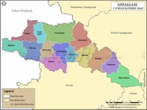 Gopalganj District Map