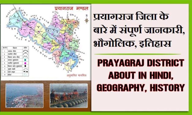 प्रयागराज जिला के बारे में संपूर्ण जानकारी, भौगोलिक, इतिहास | Prayagraj District About in Hindi, Geography, History