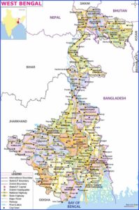 West Bengal State Map
