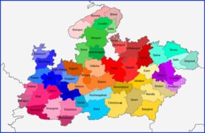 Madhya Pradesh State Map