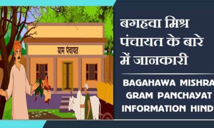बगहवा मिश्र पंचायत के बारे में जानकारी | Bagahawa Mishra Gram Panchayat information Hindi