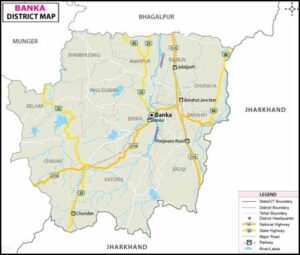 Banka District Map