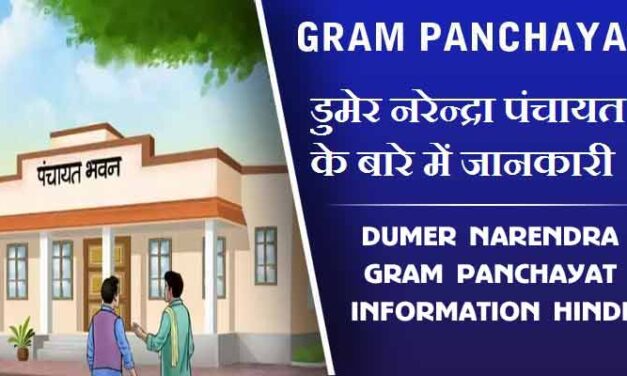 डुमेर नरेन्द्रा पंचायत के बारे में जानकारी | Dumer Narendra Gram Panchayat information Hindi