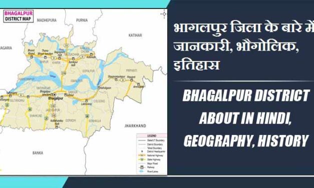 भागलपुर जिला के बारे में जानकारी, भौगोलिक, इतिहास | Bhagalpur District About in Hindi, Geography, History