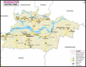 Bhagalpur District Map