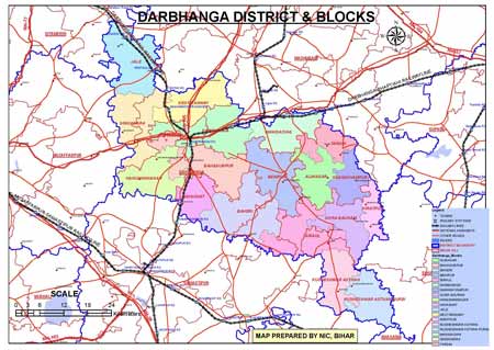 दरभंगा जिला के बारे में जानकारी, भौगोलिक, इतिहास | Darbhanga District ...