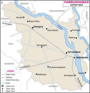 Farrukhabad District Map