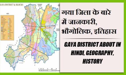 गया जिला के बारे में जानकारी, भौगोलिक, इतिहास | Gaya District About in Hindi, Geography, History