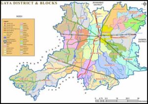 Gaya District Map Location
