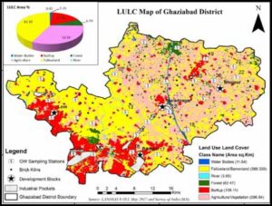 Ghaziabad District Map