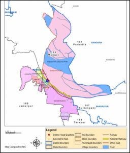 Munger District Map