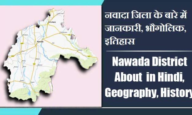 नवादा जिला के बारे में जानकारी, भौगोलिक, इतिहास | Nawada District About in Hindi, Geography, History