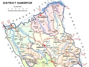 Hamirpur District Map