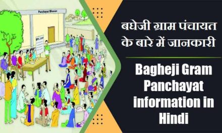 बघेजी ग्राम पंचायत के बारे में जानकारी | Bagheji Gram Panchayat information in Hindi