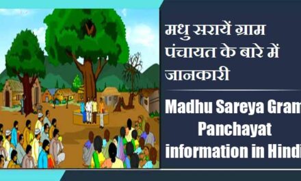 मधु सरायें ग्राम पंचायत के बारे में जानकारी | Madhu Sareya Gram Panchayat information in Hindi