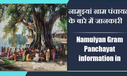 नामुइयां ग्राम पंचायत के बारे में जानकारी | Namuiyan Gram Panchayat information in Hindi