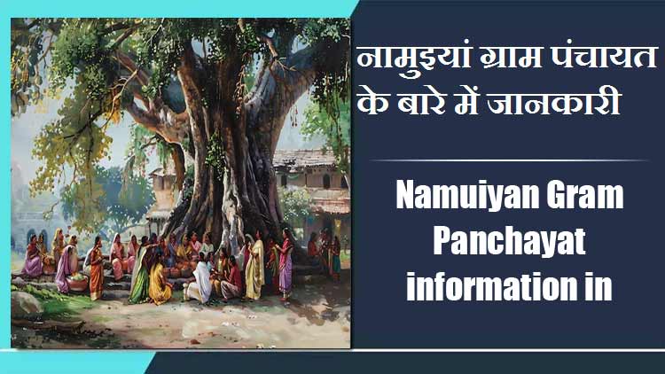 नामुइयां ग्राम पंचायत के बारे में जानकारी | Namuiyan Gram Panchayat information in Hindi