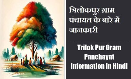 त्रिलोकपुर ग्राम पंचायत के बारे में जानकारी । Trilok Pur Gram Panchayat information in Hindi