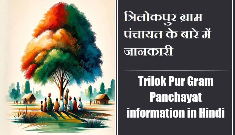 त्रिलोकपुर ग्राम पंचायत के बारे में जानकारी । Trilok Pur Gram Panchayat information in Hindi