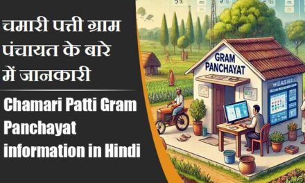 चमारी पत्ती ग्राम पंचायत के बारे में जानकारी । Chamari Patti Gram Panchayat information in Hindi