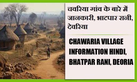 चवरिया गांव के बारे में जानकारी, भाटपार रानी, देवरिया | Chawaria Village information Hindi, Bhatpar Rani, Deoria
