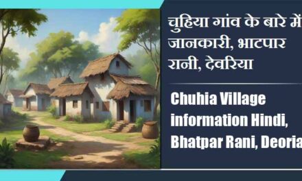 चुहिया गांव के बारे में जानकारी, भाटपार रानी, देवरिया | Chuhia Village information Hindi, Bhatpar Rani, Deoria
