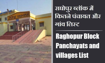 राघोपुर ब्लॉक में कितने पंचायत और गांव लिस्ट, सुपौल | Raghopur Block Panchayats and villages List, Supaul