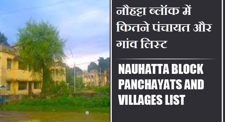 नौहट्टा ब्लॉक में कितने पंचायत और गांव लिस्ट | Nauhatta Block Panchayats and Villages List
