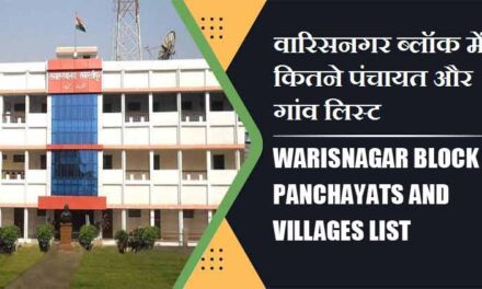 वारिसनगर ब्लॉक में कितने पंचायत और गांव लिस्ट | Warisnagar Block Panchayats and Villages List