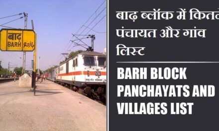 बाढ़ ब्लॉक में कितने पंचायत और गांव लिस्ट | Barh Block Panchayats and Villages List