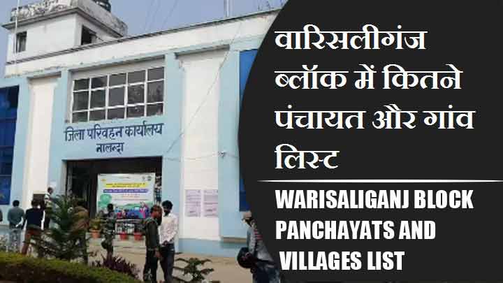 वारिसलीगंज ब्लॉक में कितने पंचायत और गांव लिस्ट | Warisaliganj Block Panchayats and Villages List