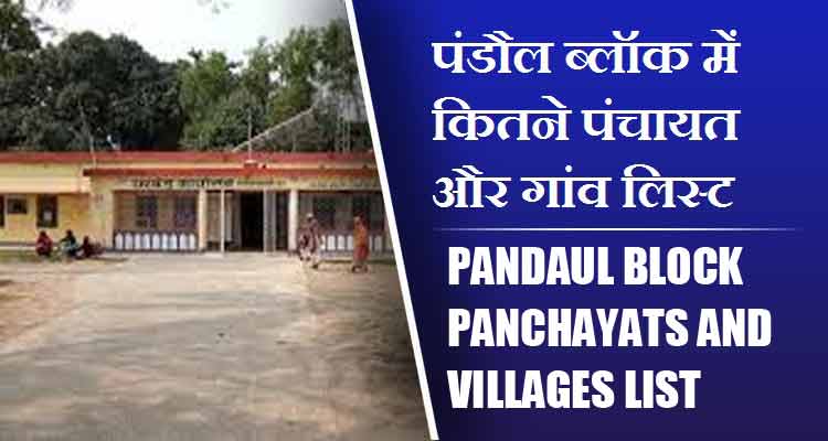 पंडौल ब्लॉक में कितने पंचायत और गांव लिस्ट | Pandaul Block Panchayats and Villages List