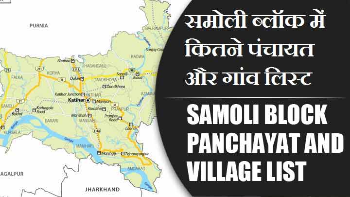 समोली ब्लॉक में कितने पंचायत और गांव लिस्ट | Samoli Block Panchayat and Village List