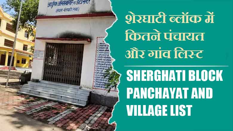 शेरघाटी ब्लॉक में कितने पंचायत और गांव लिस्ट | Sherghati Block Panchayat and Village List