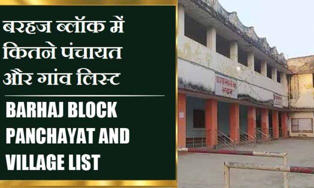 बरहज ब्लॉक में कितने पंचायत और गांव लिस्ट | Barhaj Block Panchayat and Village List