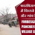 फारबिसगंज ब्लॉक में कितने पंचायत और गांव लिस्ट | Forbesganj Block Panchayat and Village List