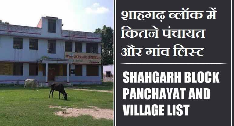 शाहगढ़ ब्लॉक में कितने पंचायत और गांव लिस्ट | Shahgarh Block Panchayat and Village List