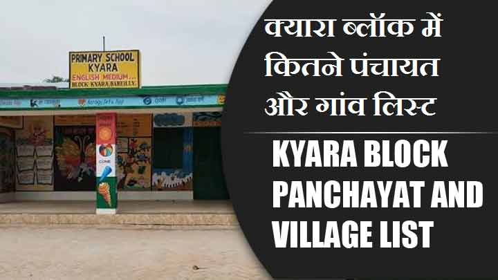 क्यारा ब्लॉक में कितने पंचायत और गांव लिस्ट | Kyara Block Panchayat and Village List
