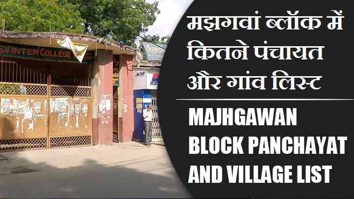 मझगवां ब्लॉक में कितने पंचायत और गांव लिस्ट | Majhgawan Block Panchayat and Village List