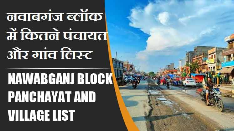 नवाबगंज ब्लॉक में कितने पंचायत और गांव लिस्ट | Nawabganj Block Panchayat and Village List