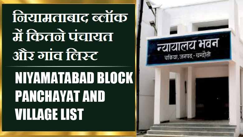 नियामताबाद ब्लॉक में कितने पंचायत और गांव लिस्ट | Niyamatabad Block Panchayat and Village List