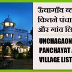 ऊँचागाँव ब्लॉक में कितने पंचायत और गांव लिस्ट | Unchagaon Block Panchayat and Village List