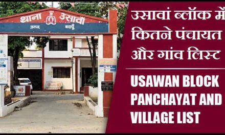 उसावां ब्लॉक में कितने पंचायत और गांव लिस्ट | Usawan Block Panchayat and Village List