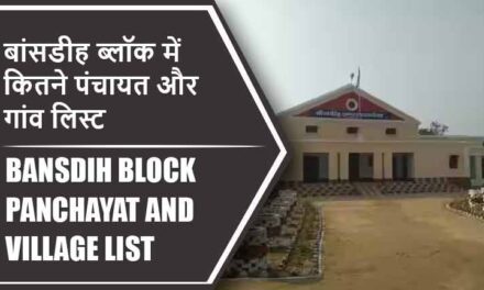 बांसडीह ब्लॉक में कितने पंचायत और गांव लिस्ट | Bansdih Block Panchayat and Village List
