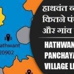 हाथवंत ब्लॉक में कितने पंचायत और गांव लिस्ट | Hathwant Block Panchayat and Village List