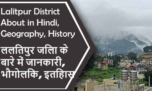 ललितपुर जिला के बारे में जानकारी, भौगोलिक, इतिहास | Lalitpur District About in Hindi, Geography, History