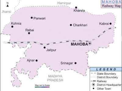 Mahoba District Map