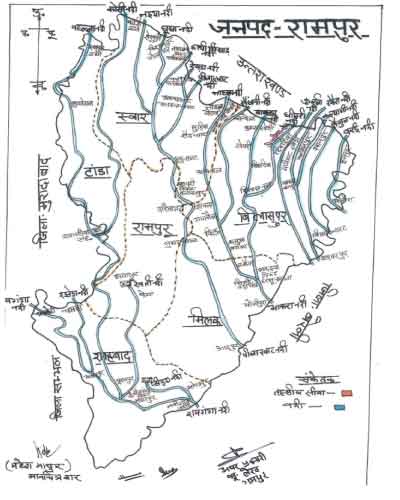 Rampur District Map