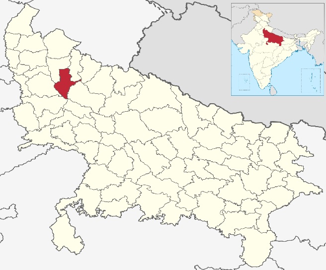 Sambhal District Map